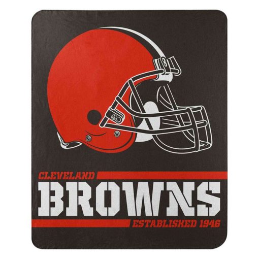 Cleveland Browns 50" x 60" Fleece Split Wide Design Blanket