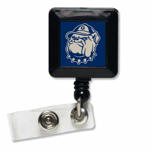 Georgetown Hoyas Blue Retractable Badge Holder