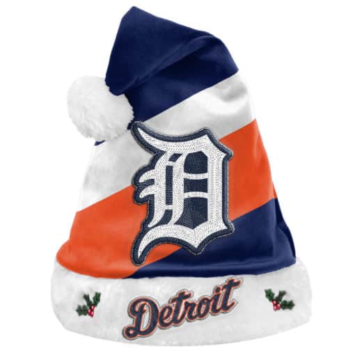Detroit Tigers Basic Christmas Santa Hat