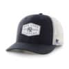 New York Yankees 47 Brand Navy White Mesh Trucker Snapback Hat