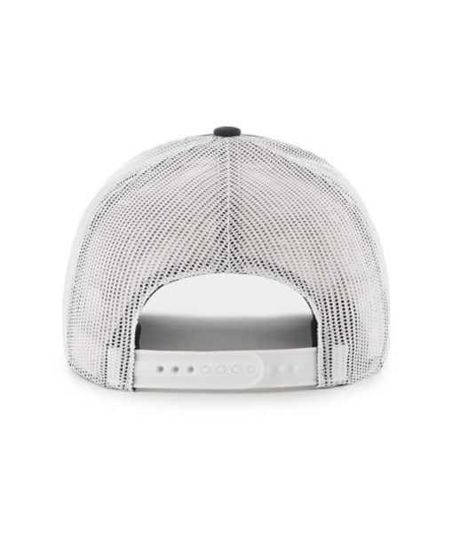 New York Yankees 47 Brand Navy White Mesh Trucker Snapback Hat - Image 2