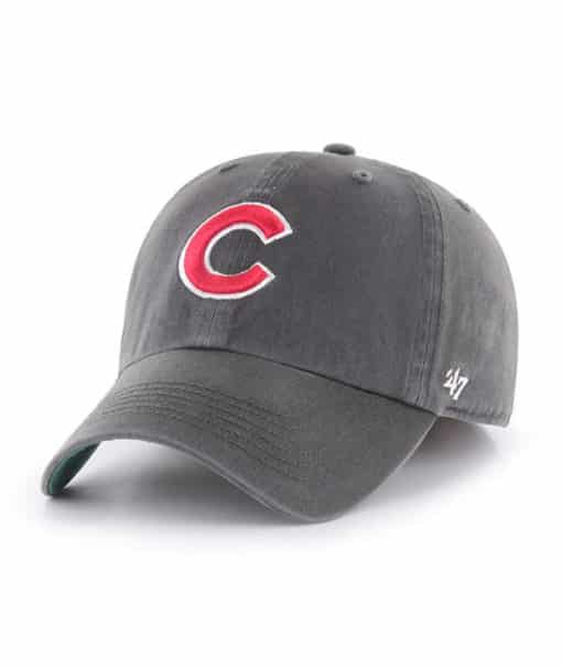 Chicago Cubs 47 Brand Graphite Franchise Fitted Hat