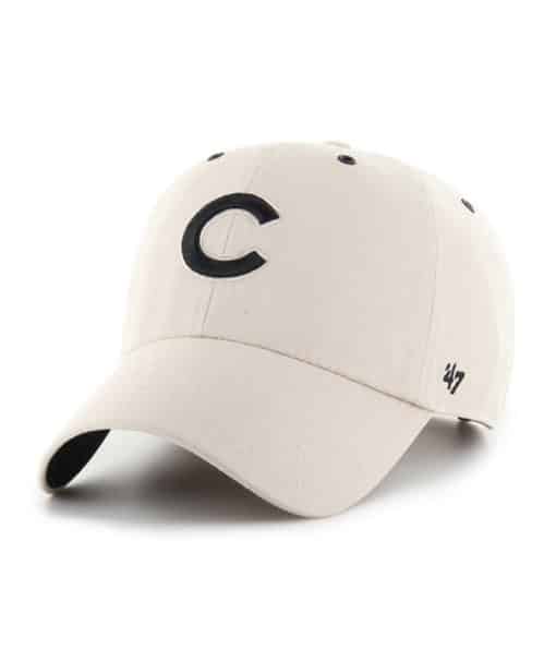 Chicago Cubs 47 Brand Bone Lunar Clean Up Adjustable Hat