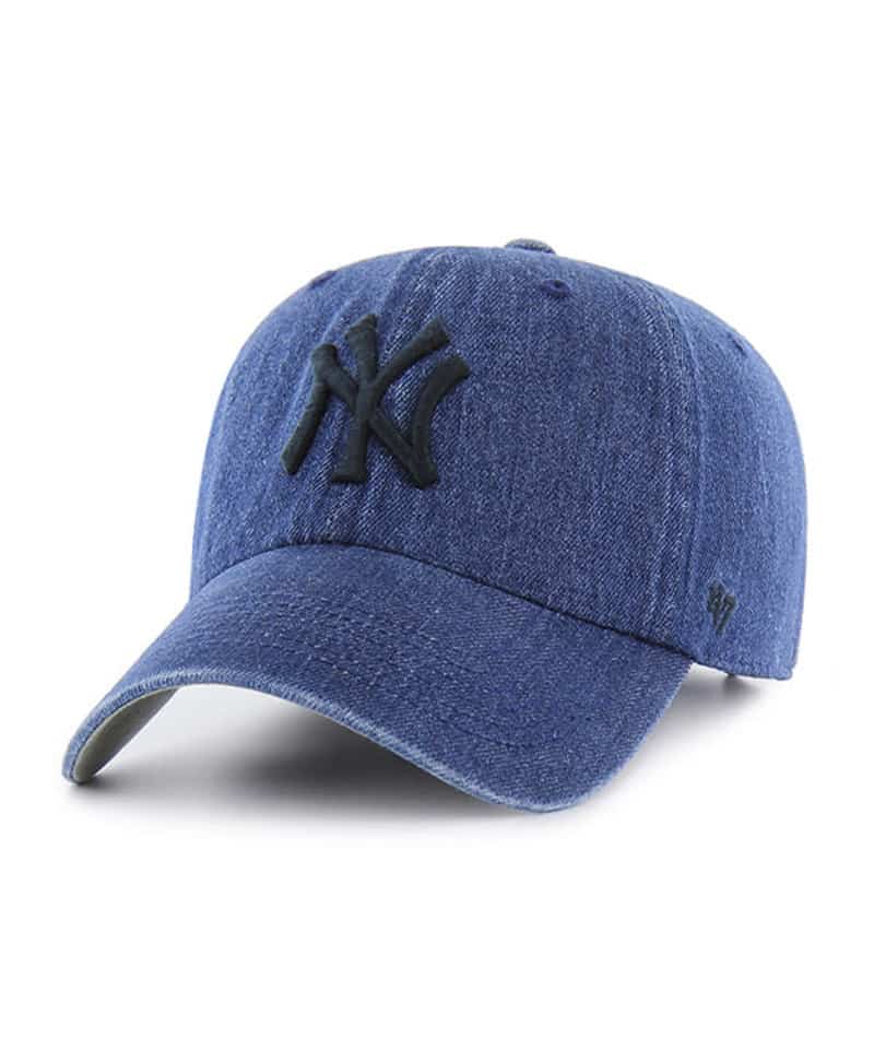 New York Yankees 47 Brand Meadowood Navy Clean Up Adjustable Hat ...