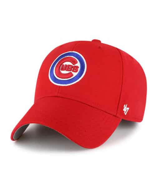 Chicago Cubs 47 Brand Red MVP Adjustable Hat