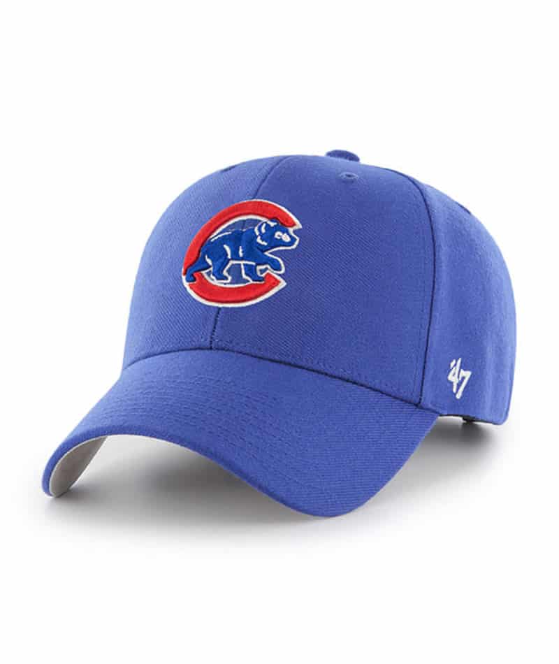 Chicago Cubs 47 Brand Classic Blue MVP Adjustable Hat - Detroit Game Gear