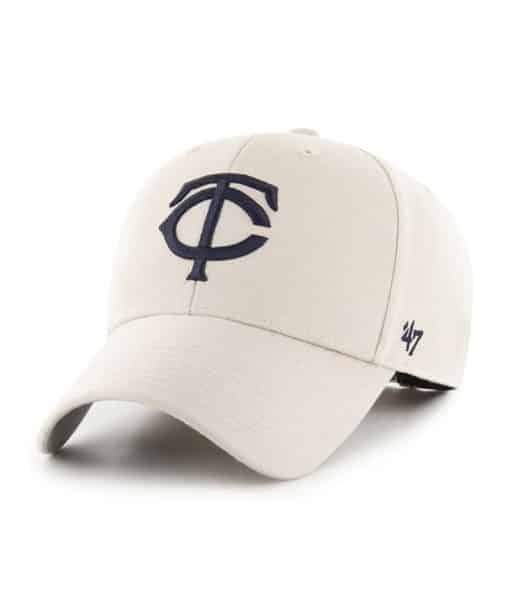 Minnesota Twins 47 Brand Bone MVP Adjustable Hat