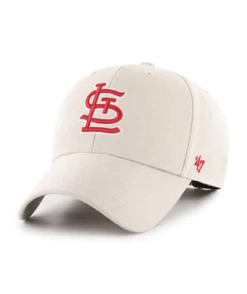 St. Louis Cardinals 47 Brand Bone MVP Adjustable Hat