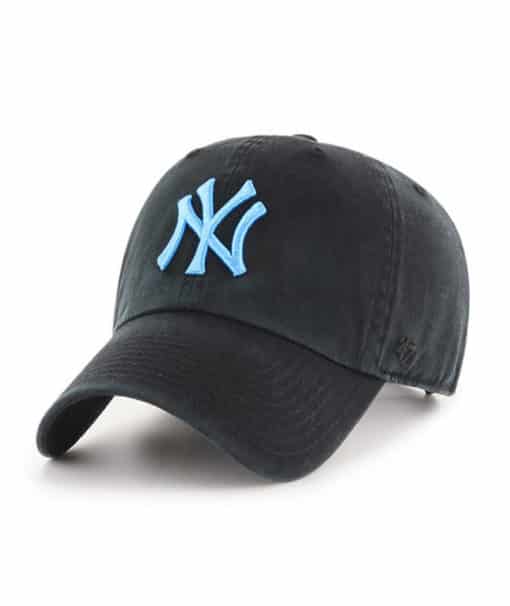 New York Yankees 47 Brand Columbia Black Clean Up Adjustable Hat