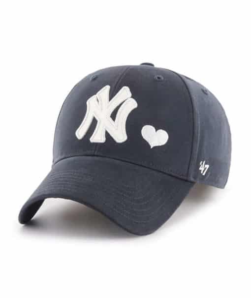 New York Yankees YOUTH 47 Brand Sugar Navy MVP Home Adjustable Hat