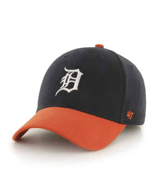 Detroit Tigers TODDLER 47 Brand Short Stack Navy Orange Adjustable Hat