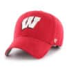 Wisconsin Badgers YOUTH 47 Brand Red MVP Adjustable Hat