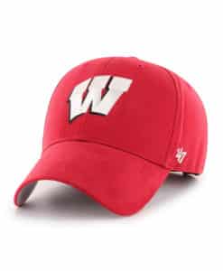 Wisconsin Badgers YOUTH 47 Brand Red MVP Adjustable Hat