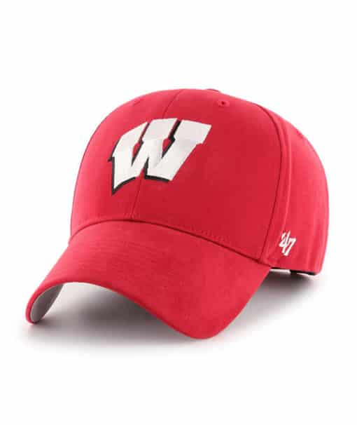 Wisconsin Badgers INFANT 47 Brand Red MVP Stretch Fit Hat