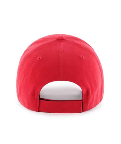 Wisconsin Badgers YOUTH 47 Brand Red MVP Adjustable Hat - Image 2
