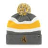 Wyoming Cowboys 47 Brand Charcoal Breakaway Cuff Knit Hat