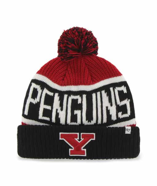 Youngstown State Penguins 47 Brand Red Calgary Cuff Knit Hat