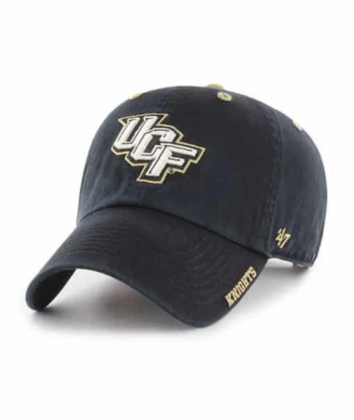 Central Florida Knights UCF 47 Brand Black Ice Clean Up Adjustable Hat