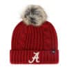 Alabama Crimson Tide Women's 47 Brand Red Meeko Cuff Knit Hat