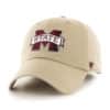 Mississippi State Bulldogs 47 Brand Khaki Clean Up Adjustable Hat