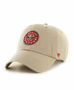 Louisiana Ragin Cajuns 47 Brand Khaki Clean Up Adjustable Hat