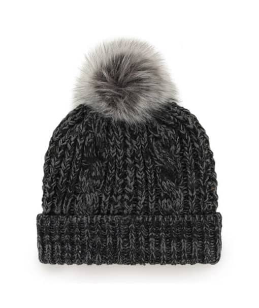 Denver Broncos Women's 47 Brand Black Arctic Meeko Cuff Knit Hat - Image 2