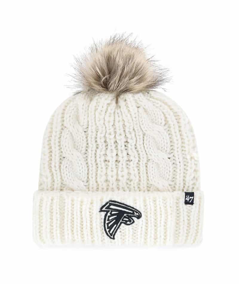 Boston Bruins '47 Women's Logo Meeko Cuffed Knit Hat with Pom - Black