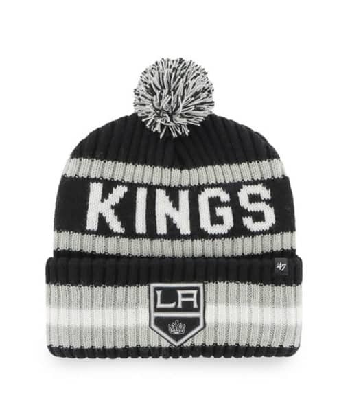 Los Angeles Kings 47 Brand Black Bering Cuff Knit Hat