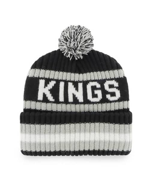 Los Angeles Kings 47 Brand Black Bering Cuff Knit Hat - Image 2