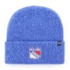New York Rangers 47 Brand Blue Brain Freeze Cuff Knit Beanie Hat