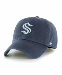 Seattle Kraken 47 Brand Navy Franchise Fitted Hat
