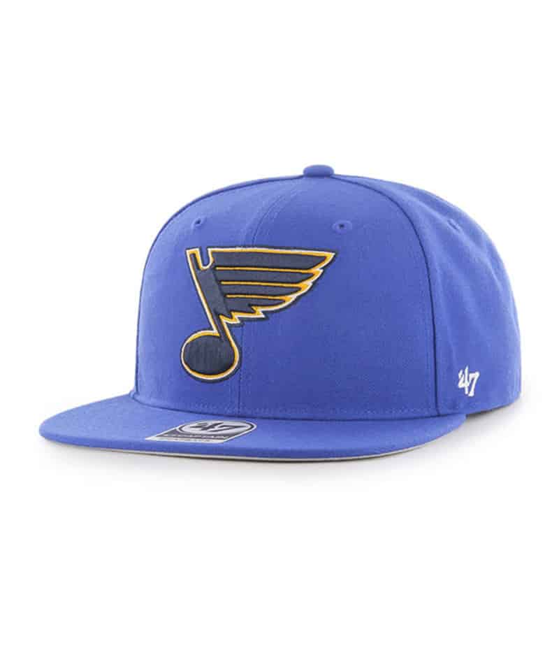 47 Brand St. Louis Blues No Shot Snapback Cap - Light Royal