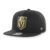 Vegas Golden Knights 47 Brand No Shot Black Snapback Adjustable Hat