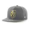 Vegas Golden Knights 47 Brand No Shot Charcoal Snapback Adjustable Hat