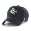 Dallas Stars 47 Brand Black Clean Up Adjustable Hat