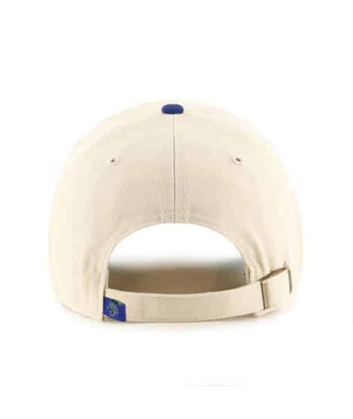 Vancouver Canucks 47 Brand Natural Blue Clean Up Adjustable Hat - Image 2