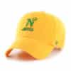 Minnesota North Stars 47 Brand Yellow Gold Clean Up Adjustable Hat