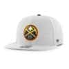 Denver Nuggets 47 Brand Gray Boreland Adjustable Snapback Hat