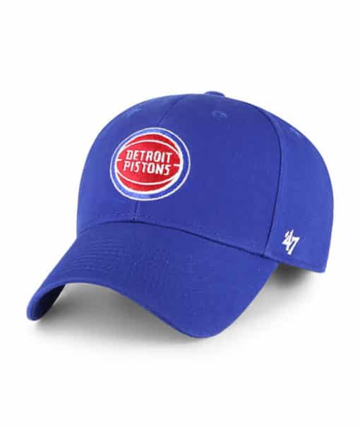 Detroit Pistons 47 Brand Blue Legend MVP Adjustable Hat