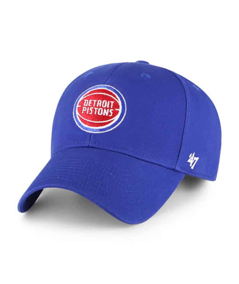 Detroit Pistons 47 Brand Blue Legend MVP Adjustable Hat - Detroit Game Gear