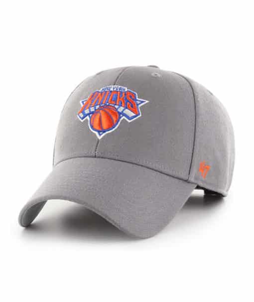 New York Knicks 47 Brand Dark Gray MVP Adjustable Hat