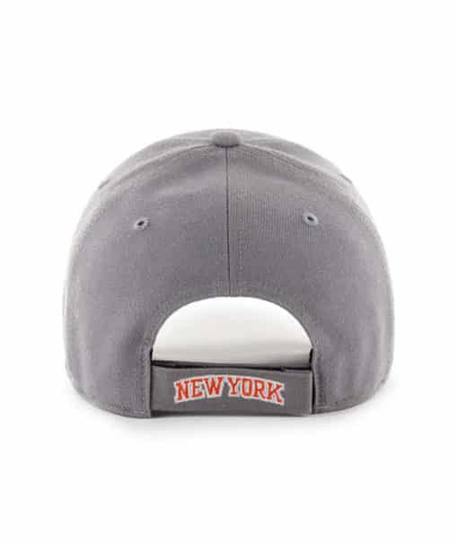 New York Knicks 47 Brand Dark Gray MVP Adjustable Hat - Image 2