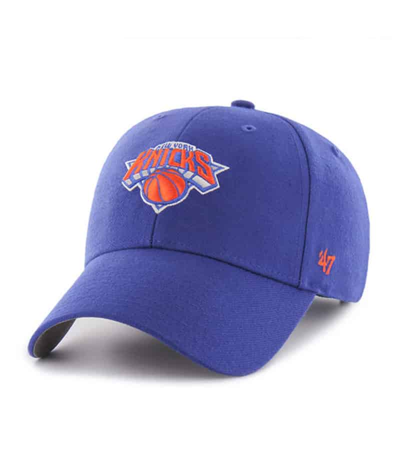 New York Knicks 47 Brand Royal Blue MVP Adjustable Hat - Detroit Game Gear