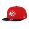 Atlanta Hawks 47 Brand Red No Shot Adjustable Snapback Hat