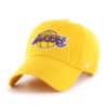 Los Angeles Lakers 47 Brand Yellow Clean Up Adjustable Hat