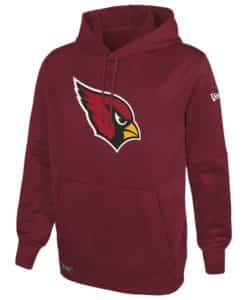 Arizona Cardinals Men's New Era Cardinal Stadium Logo Pullover Hoodie
