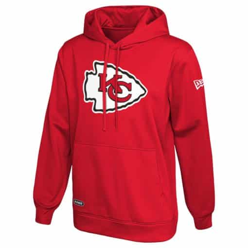 Kansas City Chiefs Men's New Era Stadium Red Pullover Hoodie