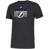 Tampa Bay Lightning Men's Adidas Black T-Shirt Tee
