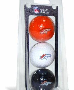 Denver Broncos 3 Pack of Golf Balls