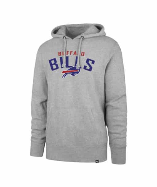 Buffalo Bills Men's 47 Brand Gray Headline Pullover Hoodie
